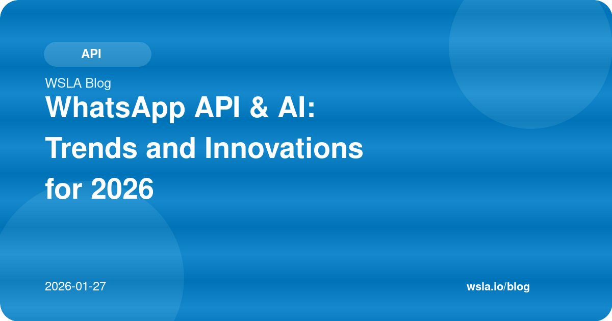 WhatsApp API & AI: Trends and Innovations for 2026