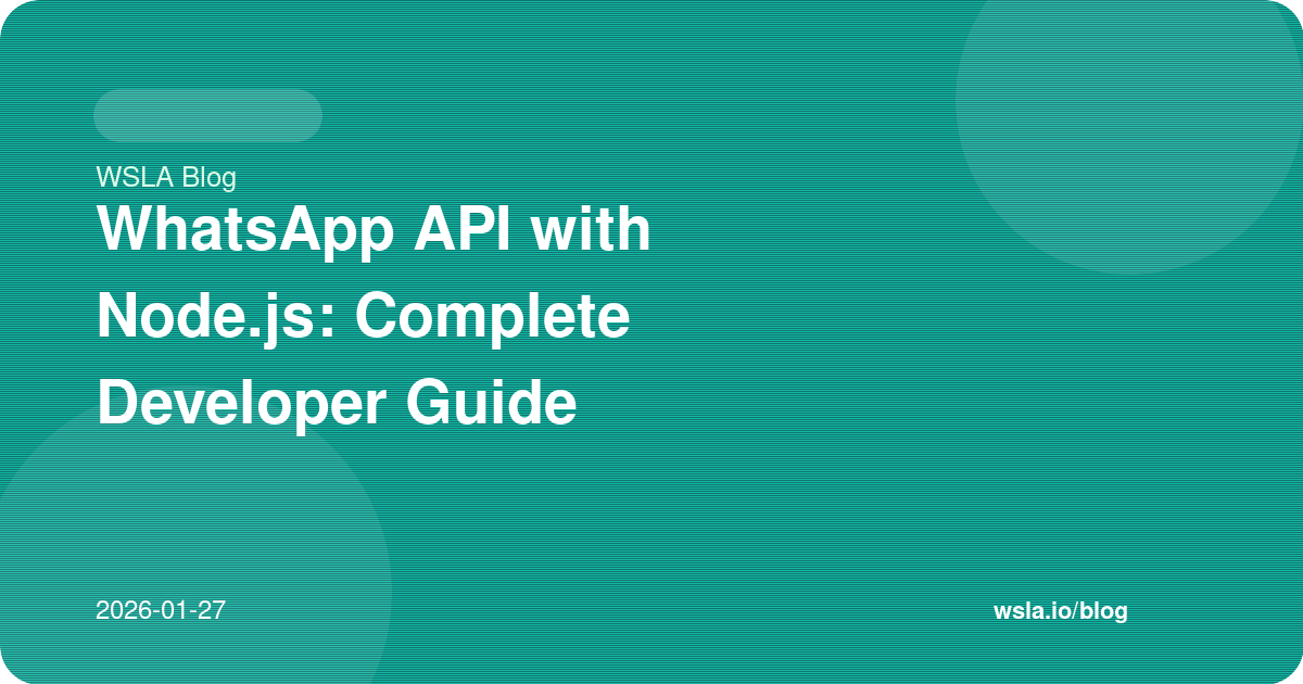 WhatsApp API link setup and WhatsApp API integration guide
