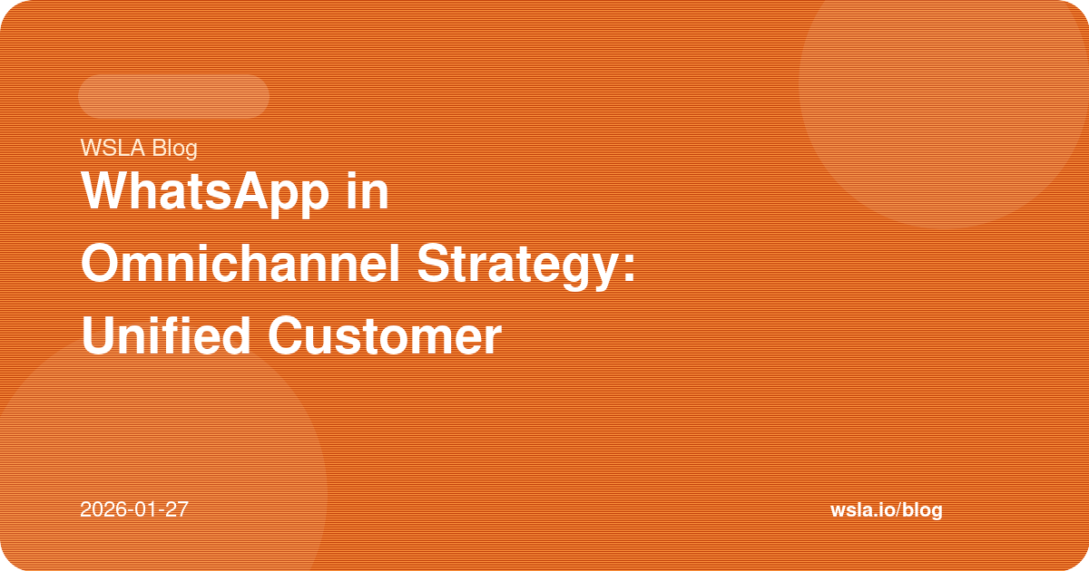 WhatsApp in Omnichannel Strategy: Unified Customer Experience