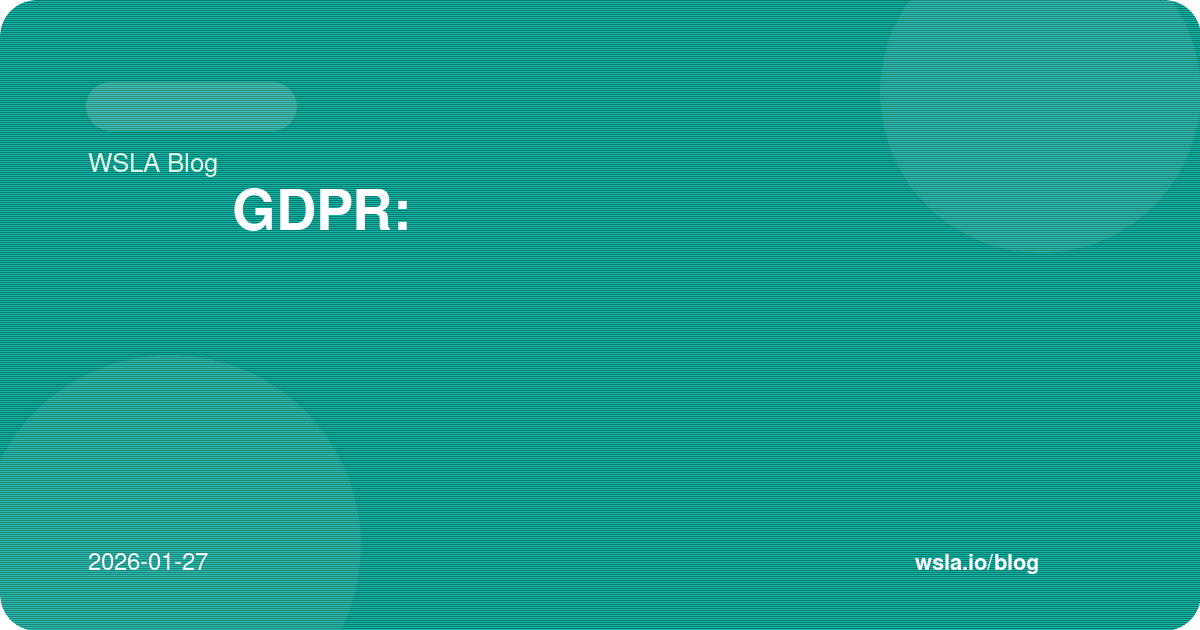 واتساب و GDPR: دليل الامتثال للخصوصية الأوروبية